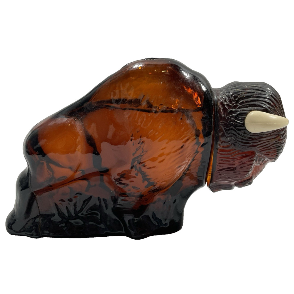 VTG Avon American Buffalo Wild Country After Shave Decanter Full 5 Fl. Oz.
